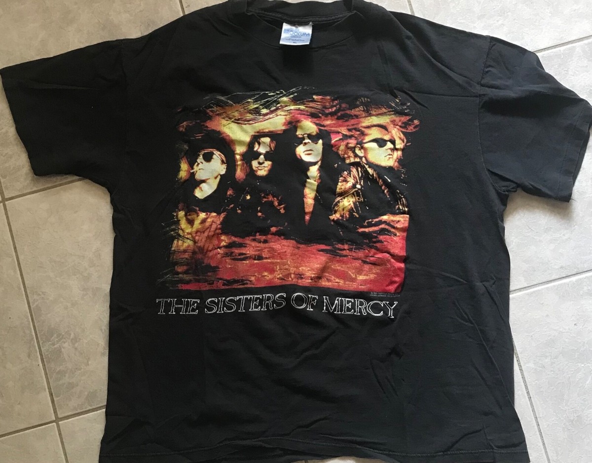 THE SISTERS OF MERCY 80s ヴィンテージバンドTシャツ The Sisters of Mercy - Goth - New Wave 80s - T-shirt - Etsy