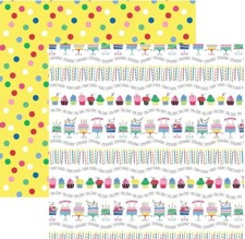 Confetti Birthday, Let's Party - DS scrapbook paper - PhotoPlay CFT9610