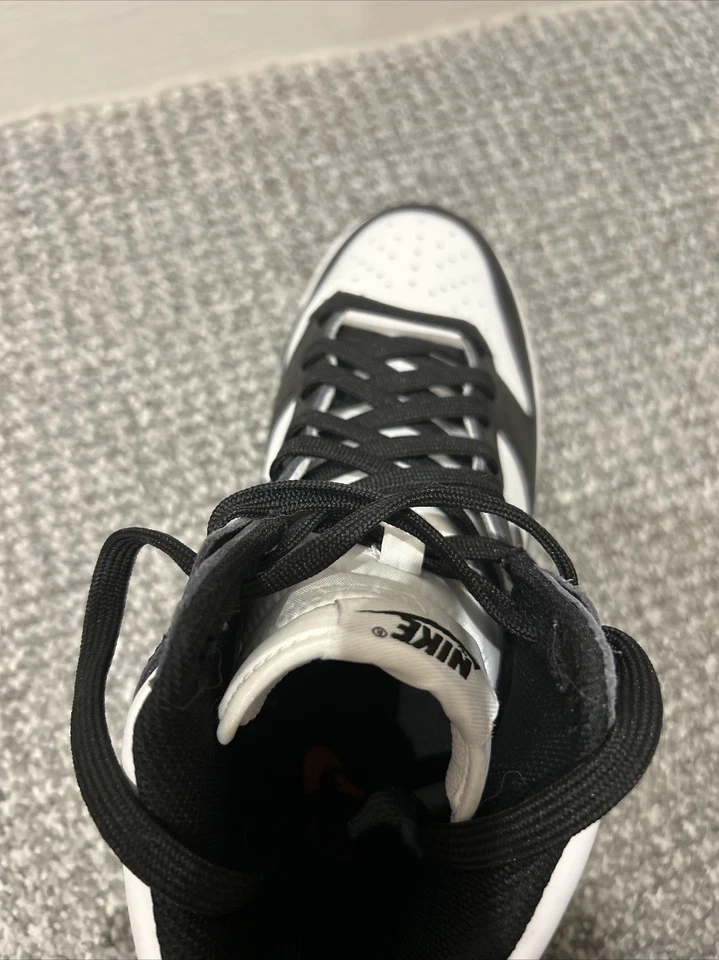 Size 8.5 - Nike Dunk High Black White, photo 3 of 4