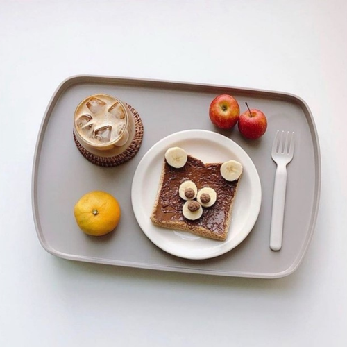 2pc Modern Serving Tray Set, Durable Reversible Platters for Brunch, Tea, Coffee - Picture 25 of 29