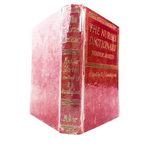 The Nurse's Dictionary Honnor Morten Revised by P. J. Cunningham 1966 HC Sm Book - Picture 3 of 14