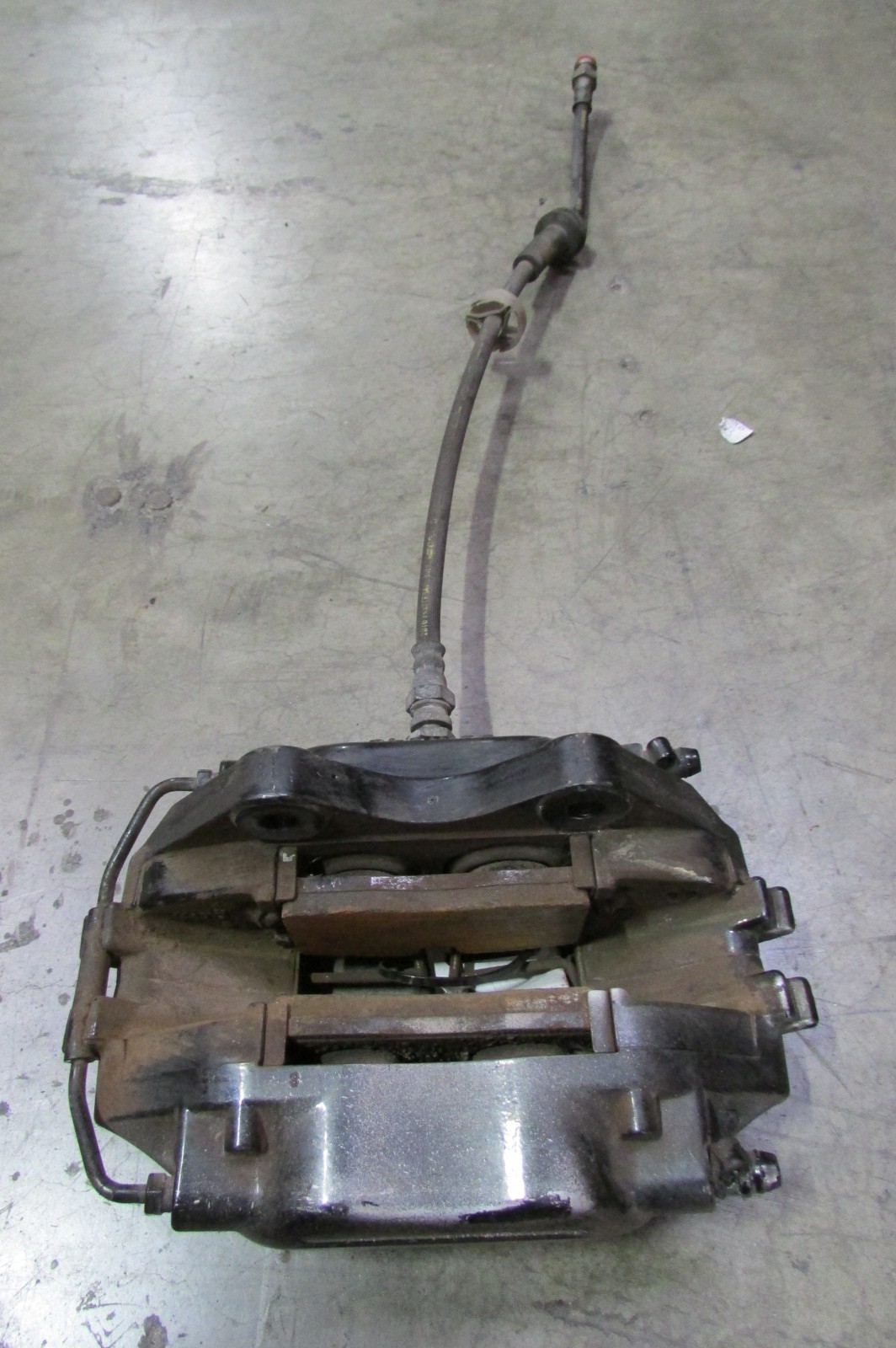 Maserati Coupe, Spyder LH, Left Rear Brake Caliper, Painted Silver P/N 387201111