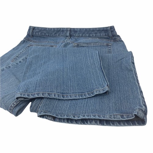 Geoffrey Beene Sport Stretch Jeans Size 10 S Medium Denim Wash Womans 32X30 - Afbeelding 3 van 7
