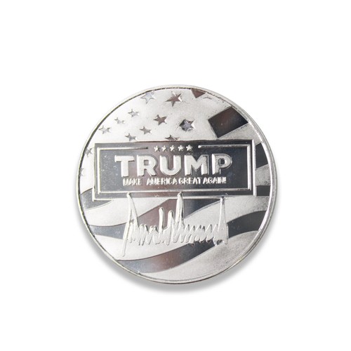 Silber-Gedenkmünze 2024 Donald Trump Präsident Trumps trotzige Faust - Bild 12 von 13