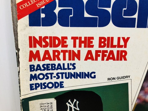 Baseball Quarterly 1978-79 Ron Guidry Dave Parker Billy Martin Yaz CENTERFOLD - Bild 5 von 7