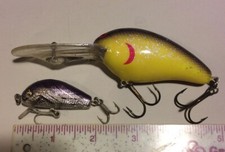 LURE LOT OF 2 SOUTH BEND RASCAL UNMARK NORMAN FISH BAIT TACKLE EB1-JL20