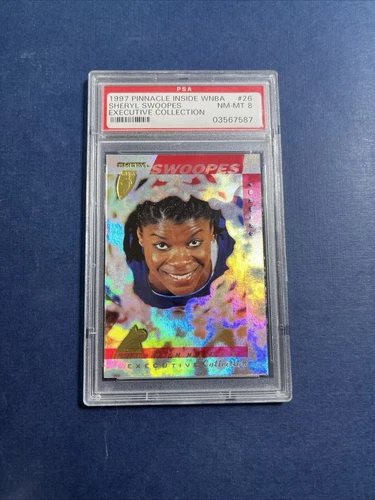 1997 Pinnacle Inside WNBA Sheryl Swoopes #26 Graded PSA NM-MT 8 