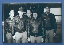 JIMMY DOOLITTLE *2x3 MAGNET* MILITARY GENERAL AVIATION PIONEER WW2 JAPAN RAIDS