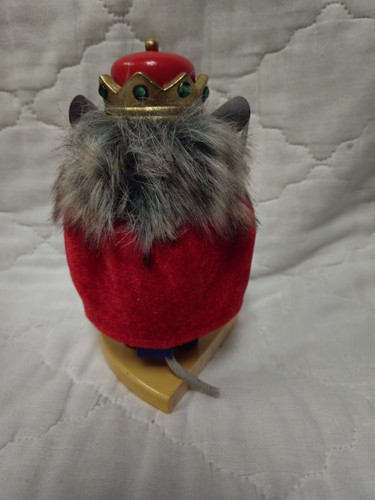 7in World Market 2017 Nutcracker Mouse King - Picture 3 of 14