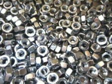 M8-1.25 Finished Hex Nuts DIN 934 Class 8.8 Zinc Plated