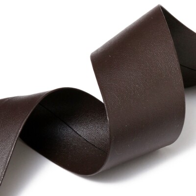 40mm (1-1/2'') Fold Over polyurethan Faux Leather Trim by 2-Yards, TR-12192