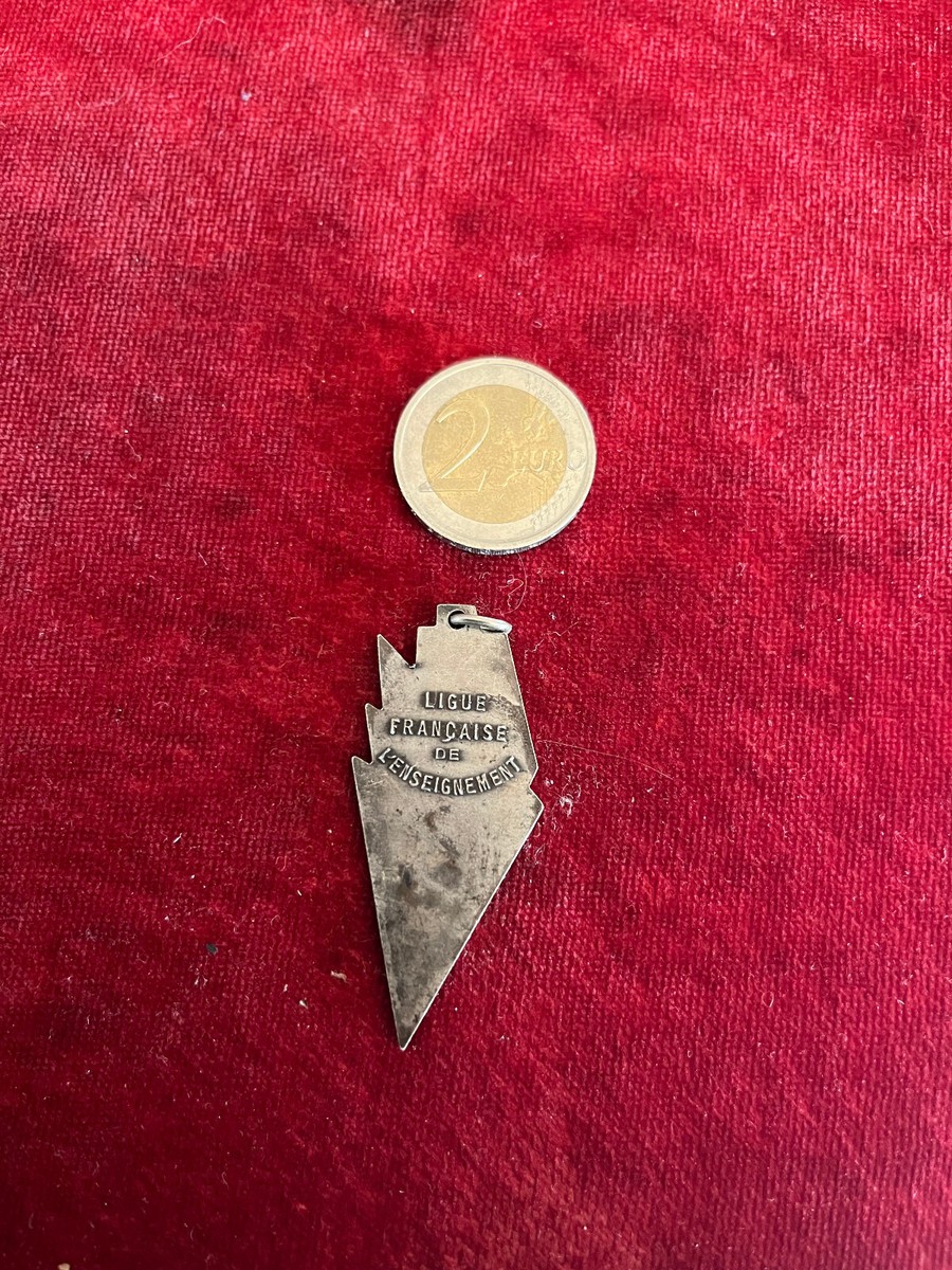 France médaille UFOLEP - Ligue Française de l'Enseignement 1959