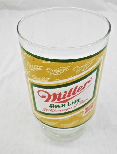 VINTAGE MILLER HIGH LIFE, THE CHAMPAGNE OF BEERS, 32 OZ. GLASS - 第 2/5 張圖片