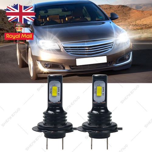 For Vauxhall Insignia 20082018 6000K H7 Car LED Headlight Bulbs
