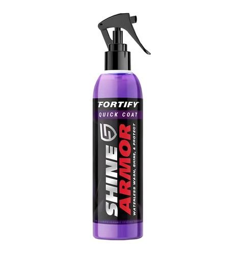 New SHINE ARMOR Ceramic Coating Fortify Quick Coat Car Wax Polish Spray - 8oz - Picture 15 of 18