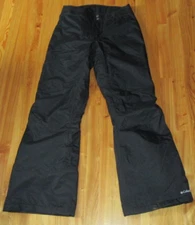 Columbia Women's S  Black Insulated Snow Pants Great Preowned Condition NICE