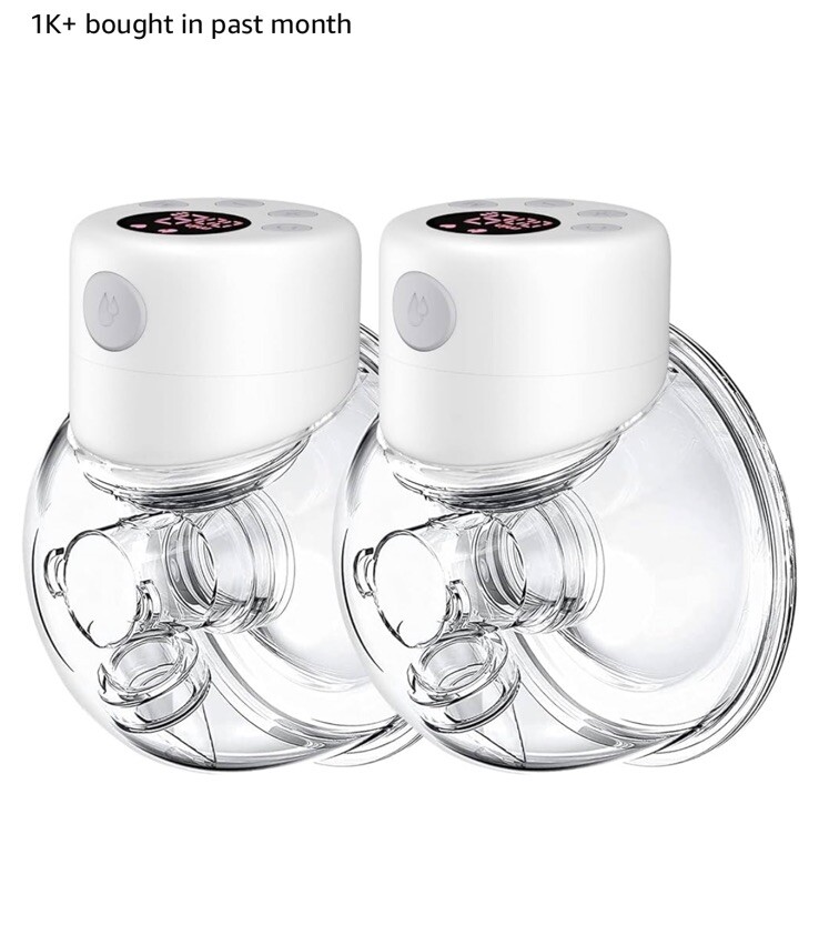 Portable Hands-Free Breast Pump for On-the-Go Moms-image