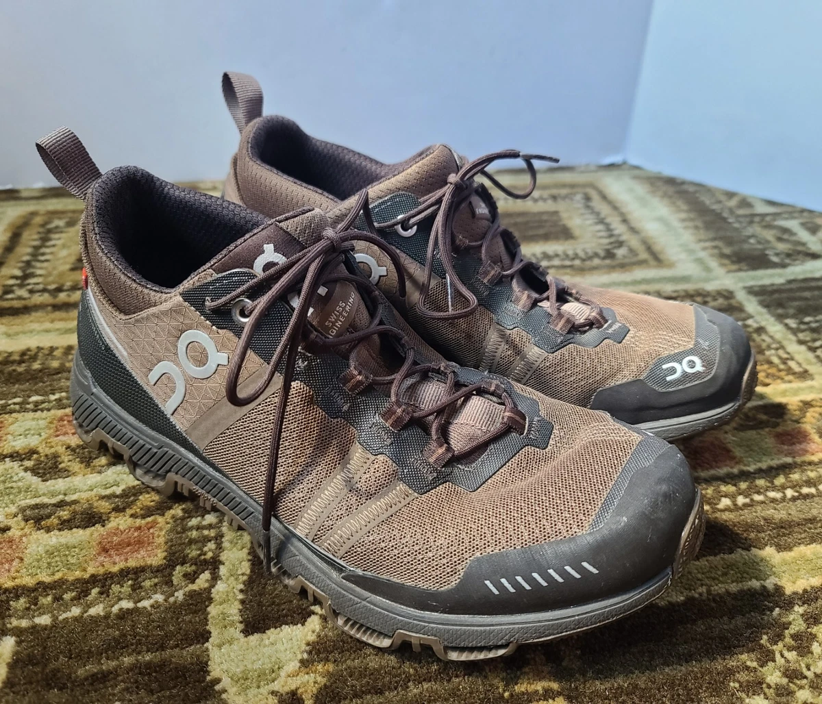 On Cloud Cloudventure Midtop Womens Sz 7 Chocolate Brown Trail