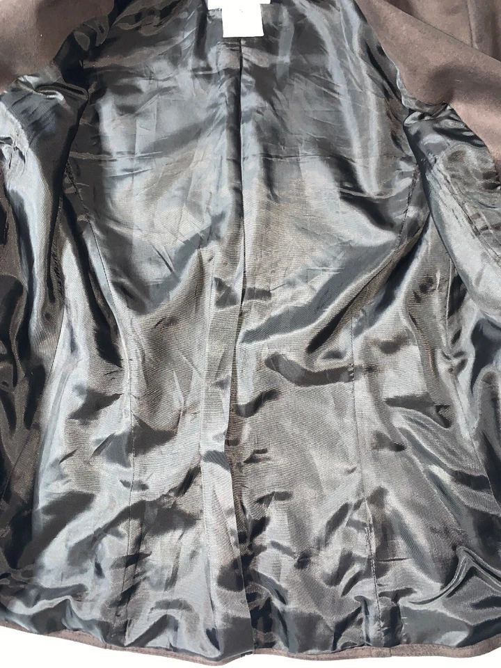 Б/у винтажный блейзер Vertigo Paris на одной пуговице женский (размер S) - Изображение 2 из 4