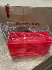 lot of 10 to 120 Pharmacy Baskets Storage Organizing Size 12" X 5" X 2"