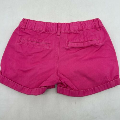 The Children Place Girls Cuffed Hem Slash Pockets Pink Denim Jean Shorts Size 8 - Foto 1 di 4