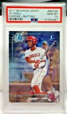 Jo Adell 2017 Bowman Chrome Draft Prospect #BDC-95 - PSA 10 Gem Mint - ANGELS