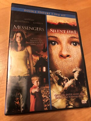 THE MESSENGERS & SILENT HILL DOUBLE FEATURE 2 DVD SET BRAND NEW FACTORY SEALED
