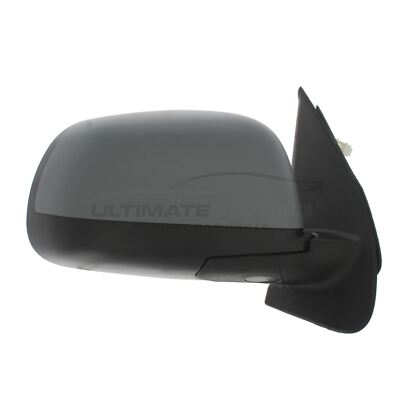 Fits Nissan Micra K13 2010-2013 Electric Door Wing Mirror Primed Drivers Side