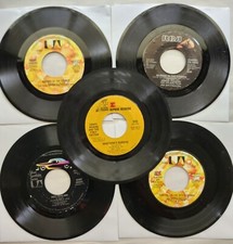 KENNY ROGERS 45 RPM 7" JUKEBOX RECORD LOT OF 5 VG LR2A