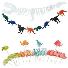 26pcs Dinosaur Birthday Party Supplies Kit Set Child Kids FAST SHIP AC6