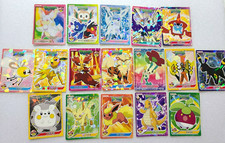 Pokemon Sticker Mini Size 17 sheets Rare Japan NINTENDO Collectible Age 13