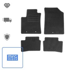 Fussmatten für Hyundai i10 II Bj. 2013- ANTHRAZIT Fußmatten Autoteppiche