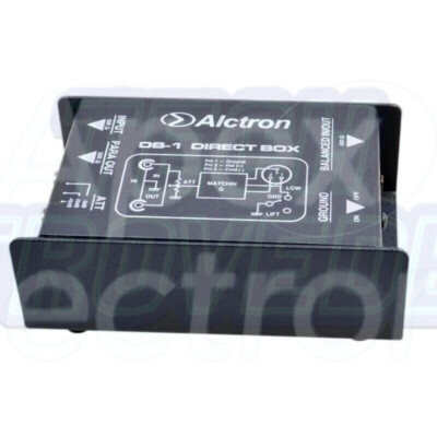 DB-1 Single Passive Impedance Converter DIBOX Front Stage Effector DI Box P1X7
