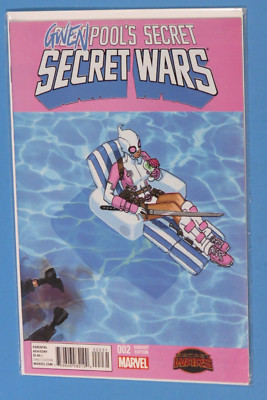   Deadpool's Secret Secret Wars #2 2015 Bachalo Variant 1st App Gwenpool NM+  