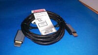 Hama 56559 1.4 Hdmi High Speed Kabel Ethernet 1,5M Vergoldet, Nylon,