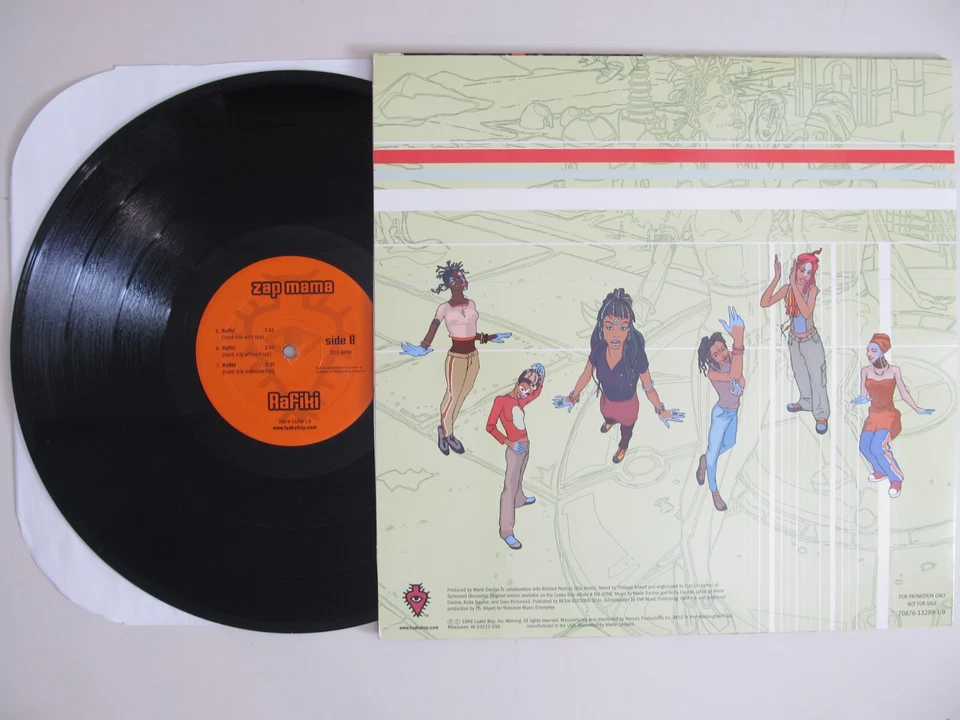 Zap Mama ‎– Rafiki (Remixes) The Roots 12" Single Hip Hop Soul Vinyl US 1999 NM - Bild 2 von 2