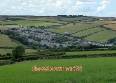 PHOTO  MILLBROOK FROM MAKER LOOKING DOWN ON THE VILLAGE OF MILLBROOK FROM THE JU