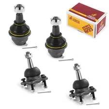 Front Upper & Lower Ball Joint Set for Chevy Tahoe 4WD GMC K2500 K1500 Yukon 4PC