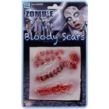 Zombie Bloody Scars - Costume Accessory - Forum Novelties