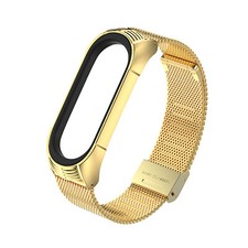 Stainless Steel Watch Band Wrist Strap Bracelet for Mi Band 6/5/4/3 Smart Watch