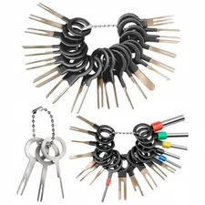 41x Car Wire Terminal Removal Tool Kit Electrical Wiring Crimp Connector Pin Key
