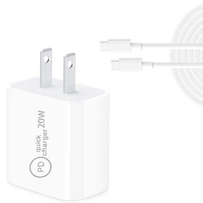 Fast Charging Home Foldable 20W PD Charger Type C Cable for Huawei Nexus 6P Ting