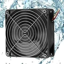 IP67 Waterproof 120mmx38mm 12V DC Cooling Fan High Speed 3500RPM RV Ventilation