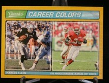 2017 Panini Classics Career Colors Gold #CC-6 Marcus Allen LA Raiders / Chiefs