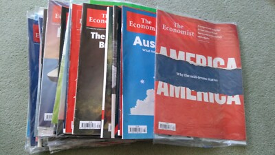 The Economist 2018 back issues - select desired date from drop-down list