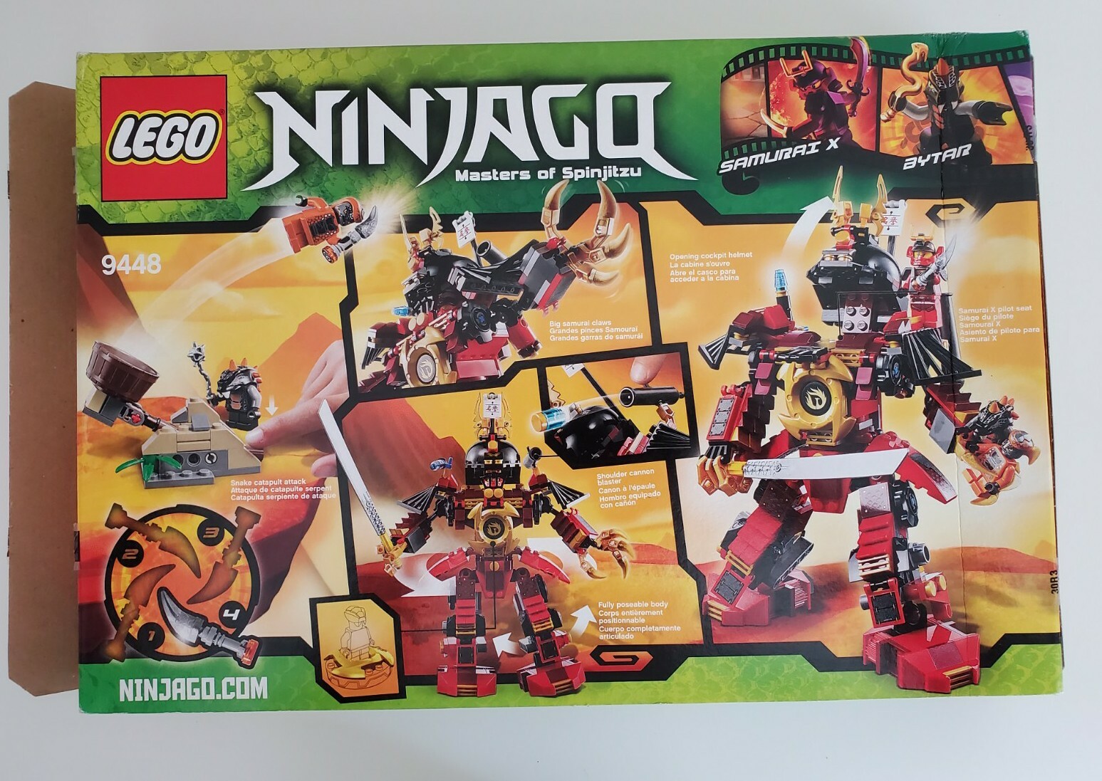 ninjago 9448