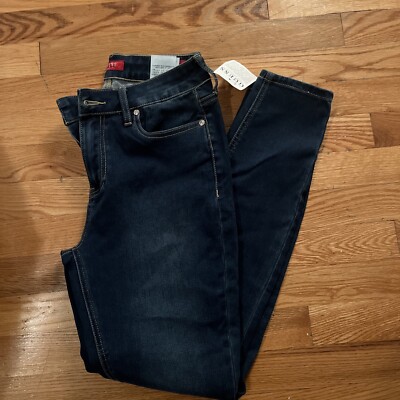 GUESS Women Jeans Tahiana Fit High Waist Skinny Blue Jeans