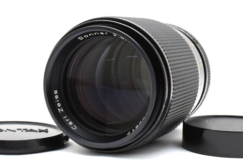 READ[Near MINT] Contax Carl Zeiss Sonnar T* 135mm f/2.8 Lens AEJ C/Y From JAPAN