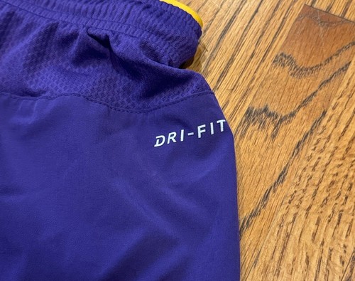 Minnesota Vikings Everson Griffen Team Issued Nike NFL Football Practice Shorts - Picture 12 of 12