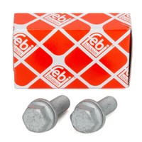 2X febi Schraube Bolzen Bremssattel FüR VW Passat B5.5 Audi A4 B5 B6 B7 A6 C5 C6
